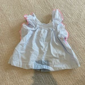 jacadi blue stripe top